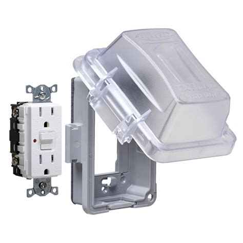 waterproog outlet junction box|Weatherproof Electrical Boxes & Covers .